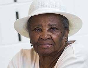 Black woman with dementia