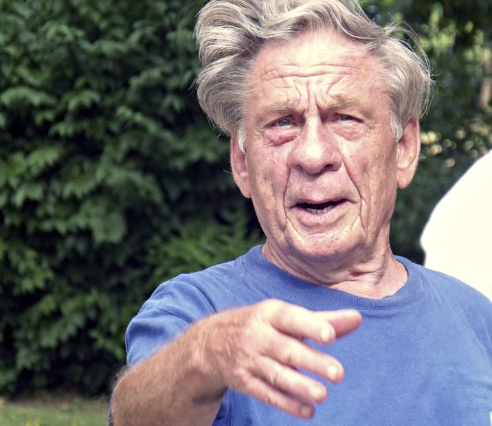 angry old man