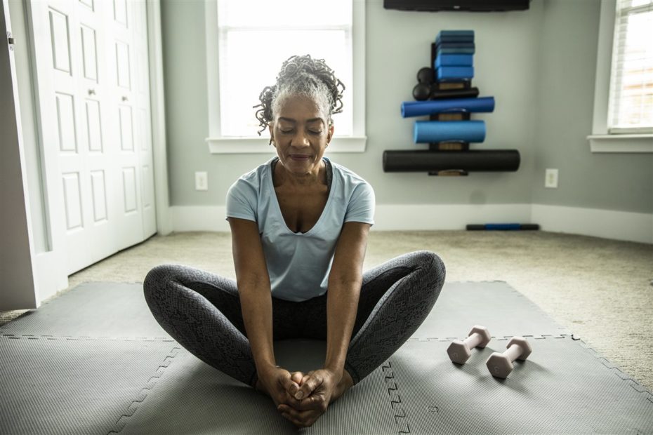 Yoga practitioner