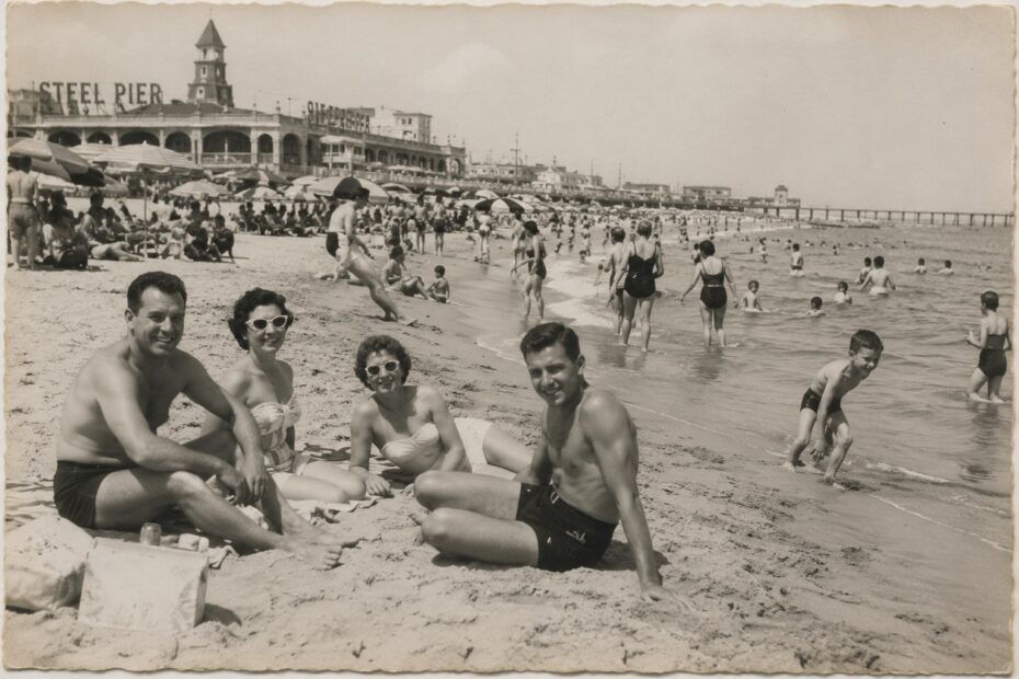 New Jersey shore in 1950s